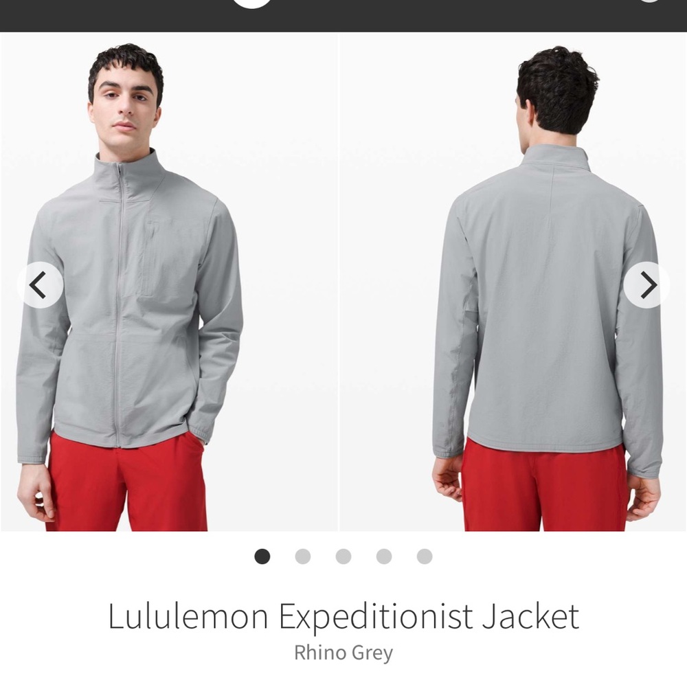 158-$55 *FREE-SHIPPING* Lululemon Expeditionist Jacket
Rhino Grey size XS